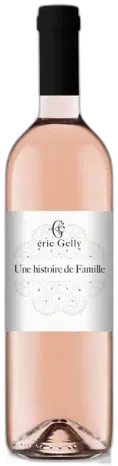 illustration du vin Eric Gelly Une Histoire de Famille Rosé 2024