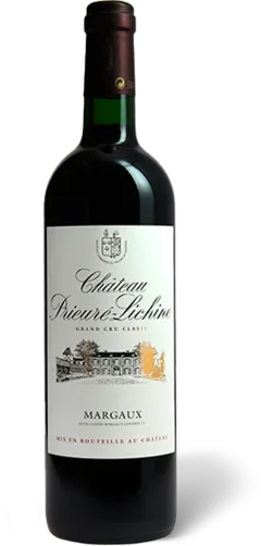 photo du vin Château Prieuré Lichine