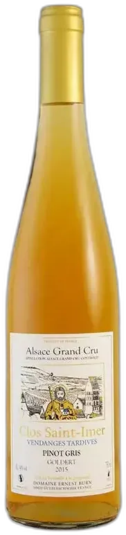 illustration du vin Pinot Gris Clos Saint-Imer Vendanges Tardives