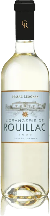 image du vin l’Orangerie de Rouillac, 2022 a O.p Pessac-Leognan, Vin Blanc