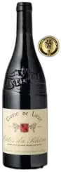 vue du vin Comte de Lauze Côtes-du-Rhône 2023