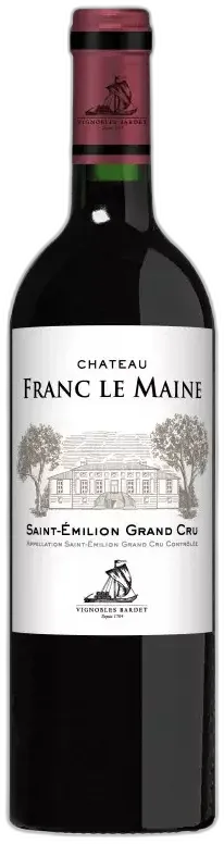 photo du vin Château Franc le Maine