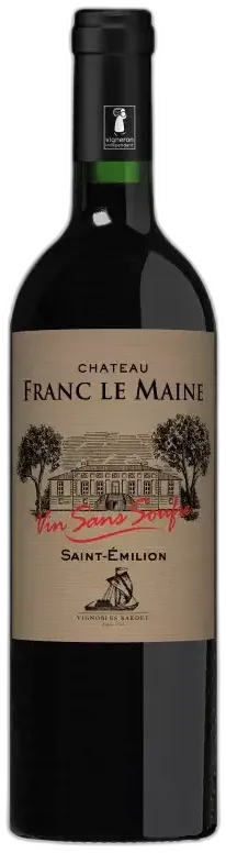 capture du vin Château Franc le Maine 2020