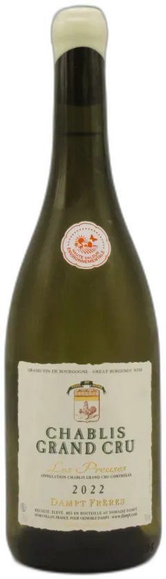 photo du vin Chablis Grand Cru les Preuses