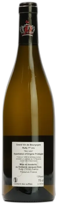 photo du vin Rully 1er Cru Meix Cadot Dury