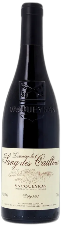 illustration du vin Domaine le Sang des Cailloux Lopy Aop Vacqueyras