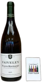 vue du vin Puligny-Montrachet Aoc Faiveley