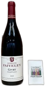 illustration du vin Givry Aoc Champ Lalot Faiveley