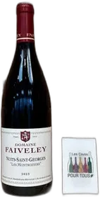 capture du vin Nuits-Saint-Georges Aoc les Montroziers Faiveley