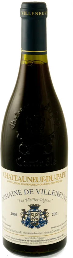 capture du vin Chateauneuf du Pape Rouge