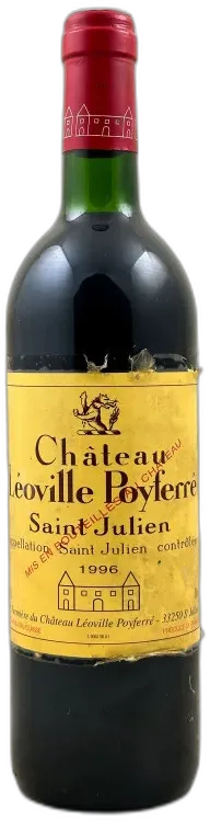 capture du vin Léoville Poyferré Saint Julien 1996