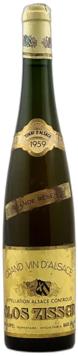 illustration du vin Louis Klippel Alsace Tokay Pinot Gris 'Clos Zisser