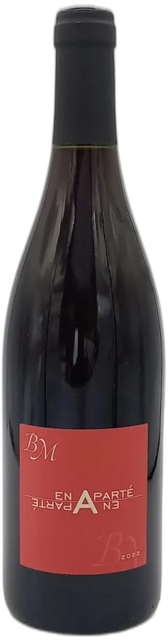 photo du vin Pinot Noir Cuvee en Aparte 2022