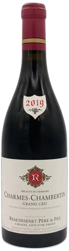 photos du vin Bourgogne Charmes Chambertin Grand Cru 2019 Rouge Domaine Remoissenet