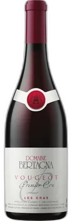 illustration du vin Bertagna Vougeot 1er Cru Les Cras