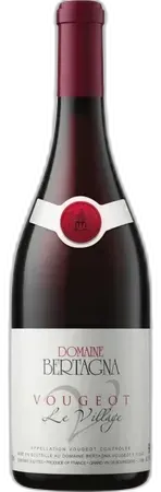 photo du vin Bertagna Vougeot Village Rouge 2021