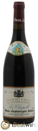 photo du vin Hermitage la Chapelle Paul Jaboulet Ainé