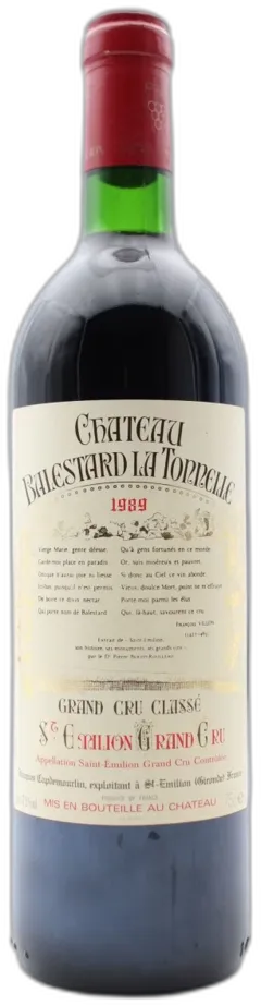 illustration du vin Château Balestard la Tonnelle 1989