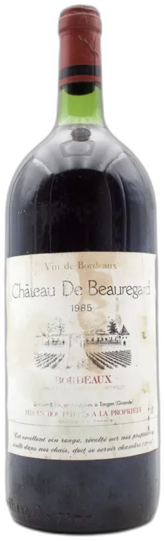 photo du vin Magnum Château de Beauregard 1985