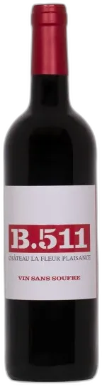 photo du vin Château la Fleur Plaisance B511