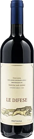 vue du vin Tenuta San Guido la Difese Igt Toscana