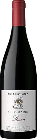 image du vin Clos Marie Simon 2020 Pic Saint Loup