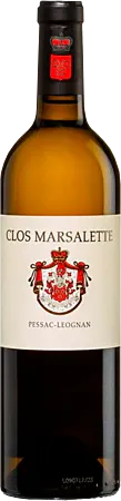 image du vin Clos Marsalette Blanc 2020