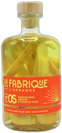 capture du vin Arrangé Mangue Kent Abricot Fleur de Thym n°5 la Fabrique de l’Arrangé