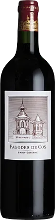 vue du vin Les Pagodes de Cos