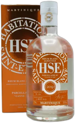 photo du vin Rhum Agricole Martinique Blanc Parcellaire 2 2019