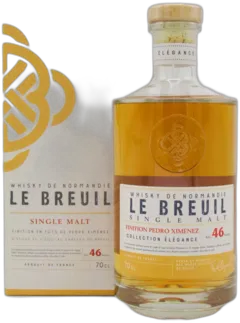 illustration du vin Single Malt px Sherry Finish le Breuil