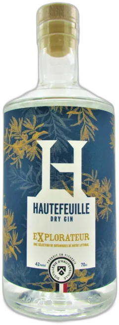 illustration du vin Dry Gin Explorateur