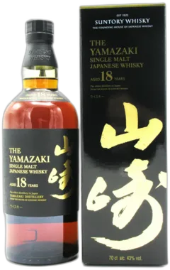 capture du vin Single Malt Whisky Japon Yamazaki 18 Ans