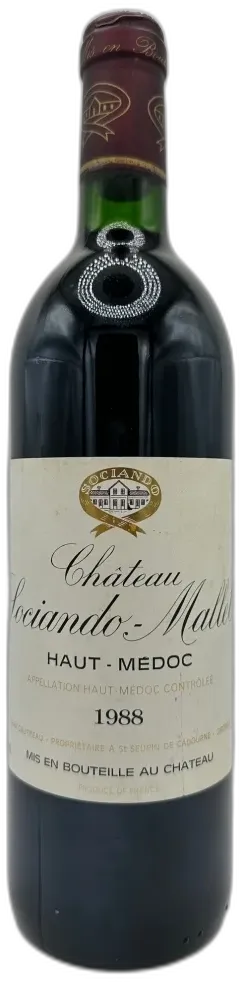 photo du vin Château Sociando Mallet