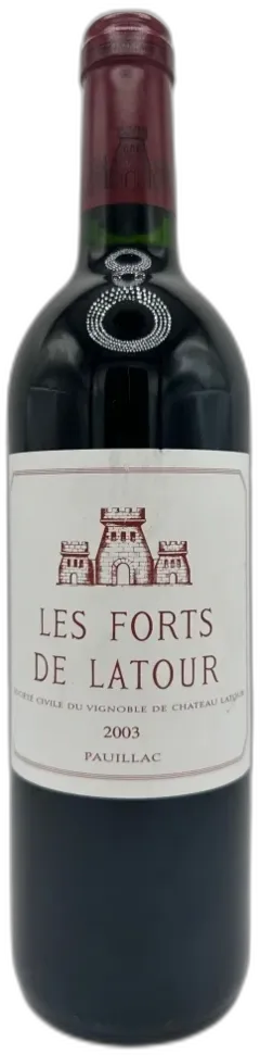 capture du vin Château les Forts de Latour