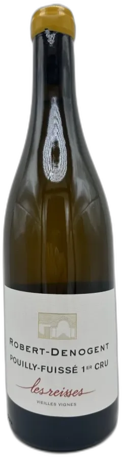 vue du vin Domaine Robert-Denogent Vieilles Vignes Pouilly-Fuisse 'les Reisses' Bourgogne France