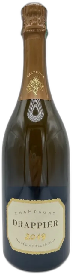image du vin Domaine Drappier Millesime Exception Brut Champagne 2019