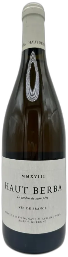 vue du vin Domaine Haut Berba Fabien Jouves le Jardin de Mon Pere Sud Ouest