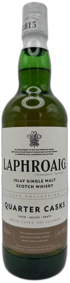 capture du vin Laphroaig Quarter Cask France
