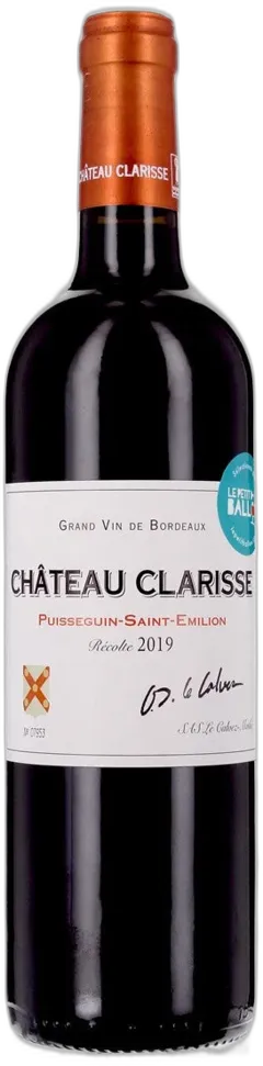 photo du vin Château Clarisse Puisseguin Saint-Émilion
