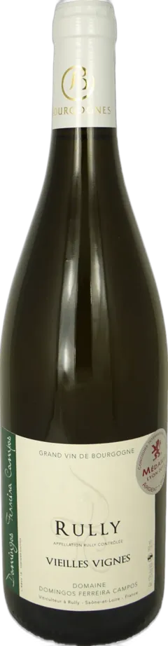 illustration du vin Aoc Rully Plante Moraine Blanc 2022 Domaine Ferreira-Campos