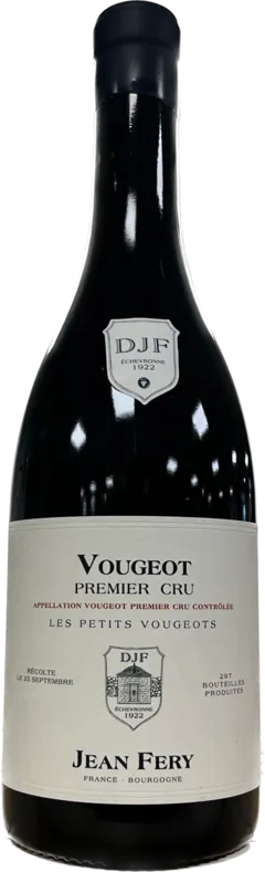 aperçu du vin Vougeot 1er Cru les Petits Vougeot Rouge