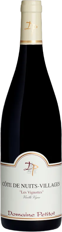photo du vin Côte de Nuits-Villages Les Vignottes Rouge 2021 Domaine Petitot