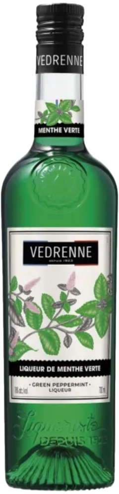 photo du vin Liqueur de Menthe Verte Vedrenne