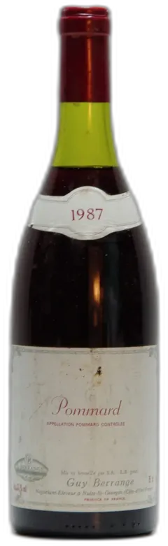 photo du vin Guy Berrange, Pommard