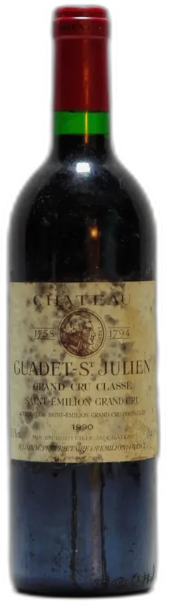 photo du vin Château Guadet, Saint Emilion Gcc