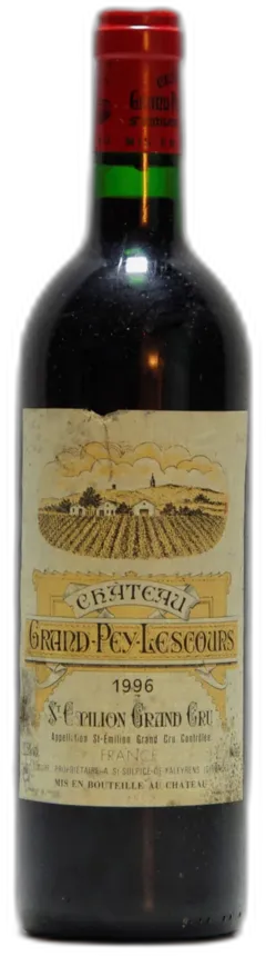 photo du vin Château Grand Pey Lescours, Saint Emilion Gcc
