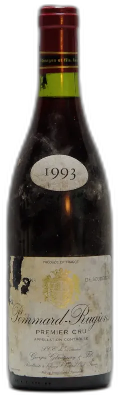 vue du vin Domaine Glantenay, Pommard 1er Cru les Rugiens