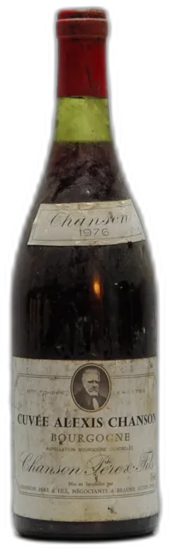 capture du vin Bourgogne Cuvée Alexis Chanson