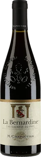 vue du vin La Bernardine